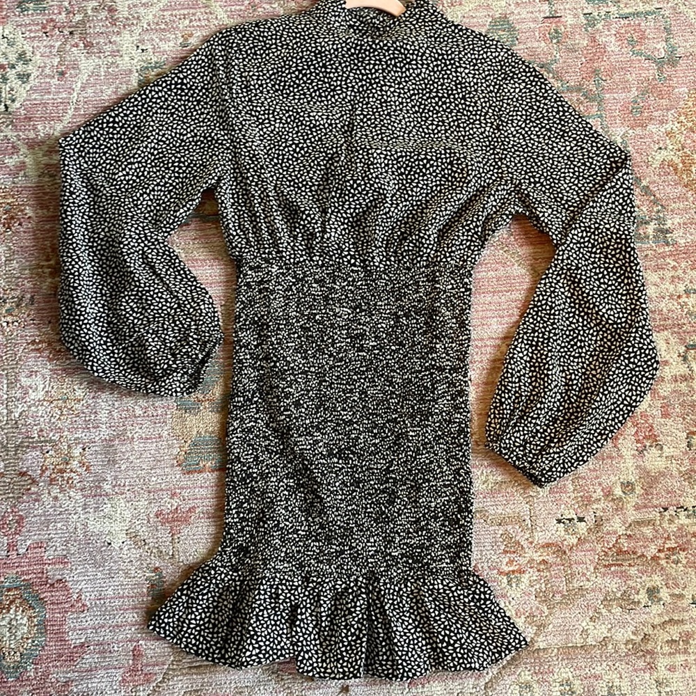 Flattering scrunch dress